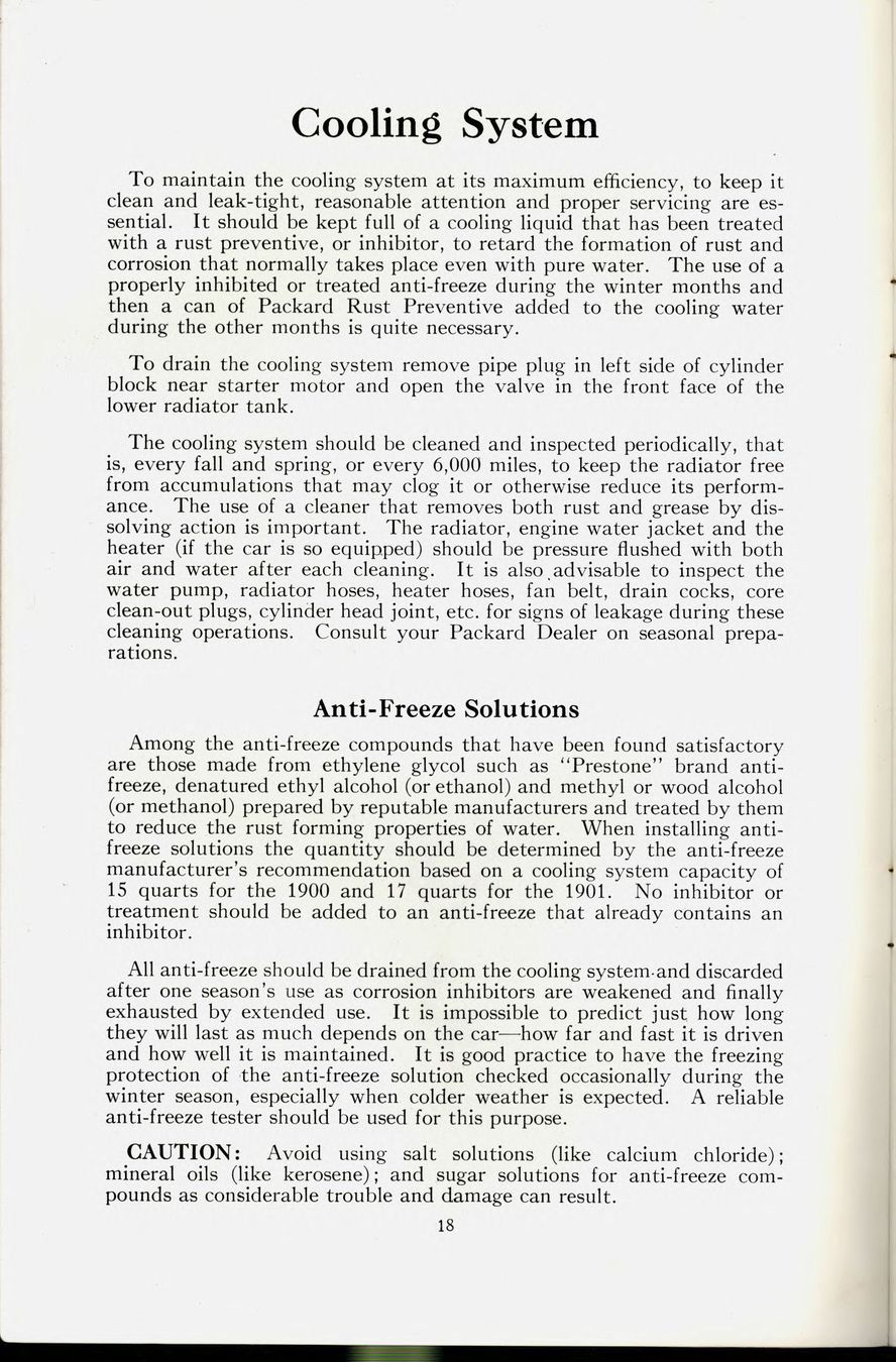 1941 Packard Owners Manual Page 45